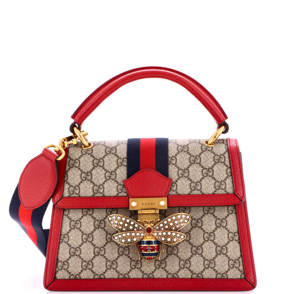 Gucci Queen Margaret Top Handle Bag Gg #247822G22B